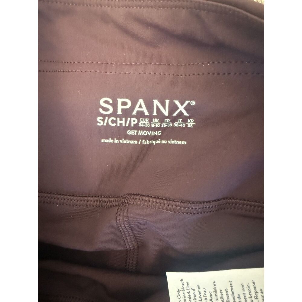 NWT Spanx The Get Moving Pleated Active Skort Dark Fig Purple Women’s Size Small - Picture 5 of 8